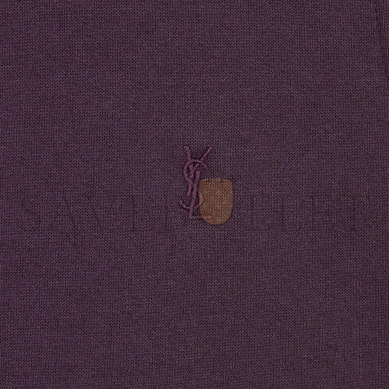 YSL HALF-SNAP SWEATSHIRT 859593Y36SW5325  